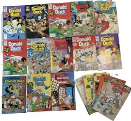 Vintage Walt Disney Donald Duck Comic Book Lot 18 Gladstone Adventures 1980/90s