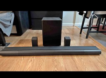 Vizio sound bar and speakers