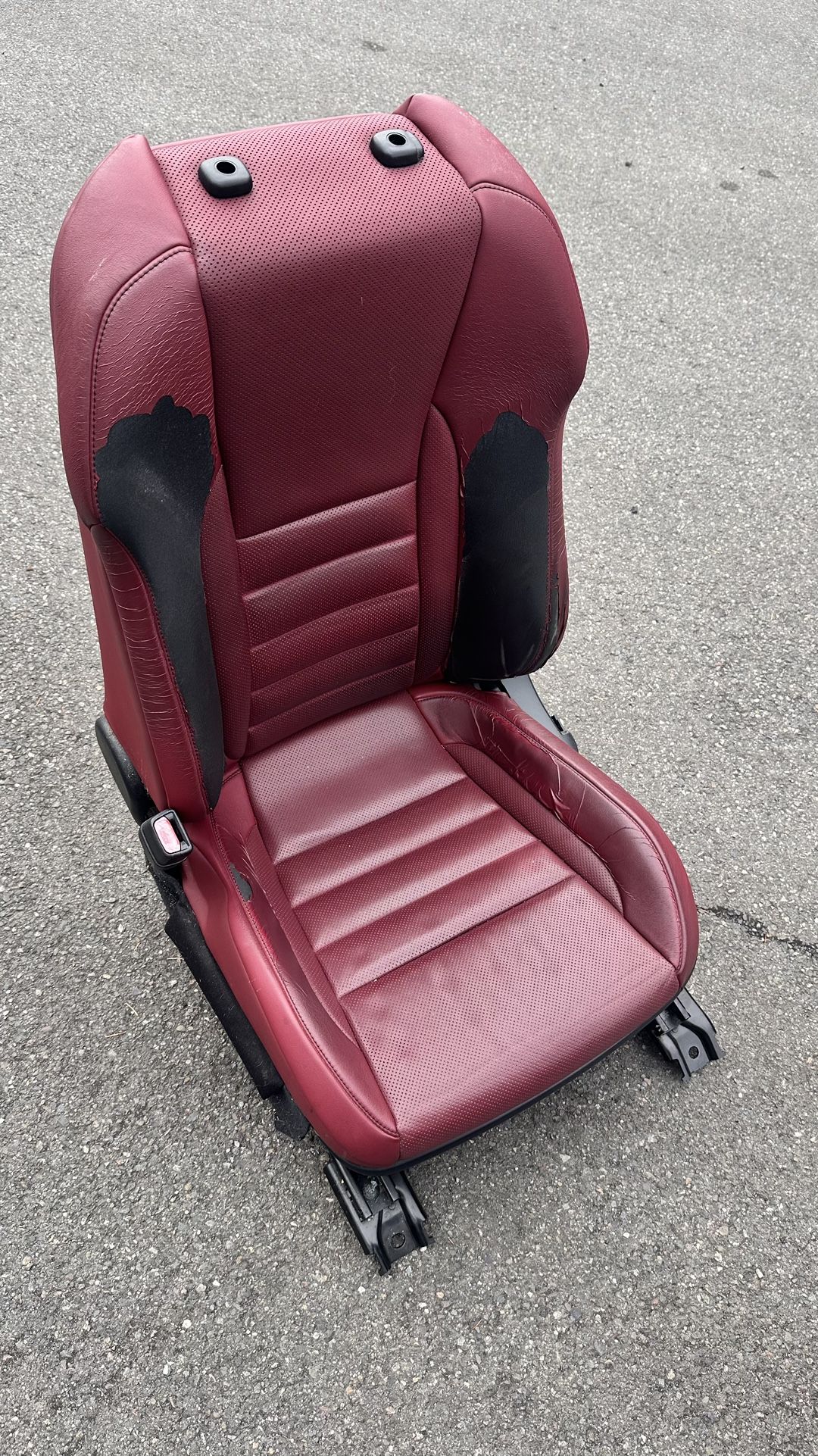 2014-2020 Lexus IS Driver Seat — Red Leather