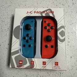 J-C PAD (L)(R) Wireless Controller Blue Red for Nintendo Switch Lite Dual Shock