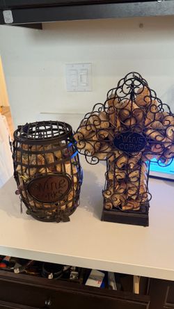 Wine cork holders