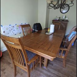 Dining Table Plus Chairs 