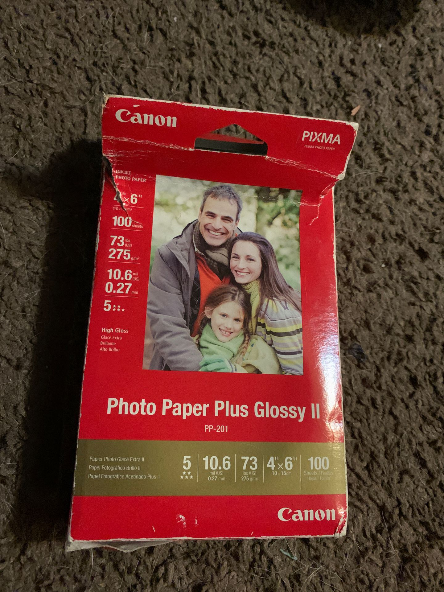 Canon Photo paper glossy