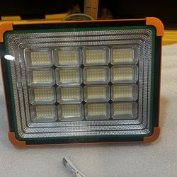 BRAND NEW PORTABLE SOLAR  LED LIGHT WITH USB CABLE