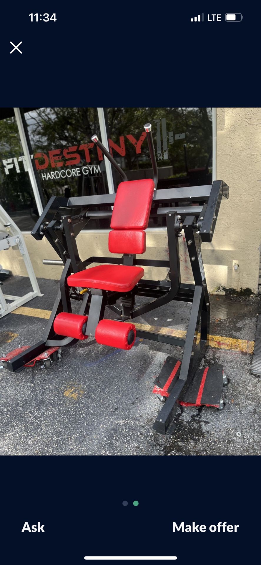 Hammer Strength Ab Machine