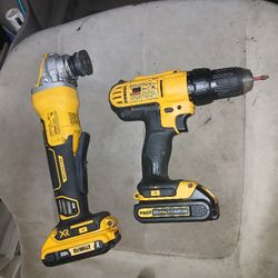 Dewalt Grinder & Drill