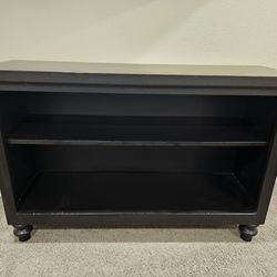 Black Wodden Book Shelf 