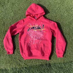 Pink Spider Hoodie 1:1