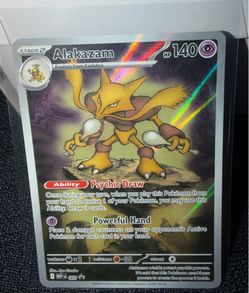 Pokemon Card Alakazam Mega Evolution Promo 009 NM