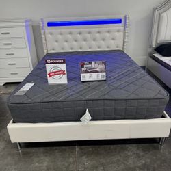 New Queen Bed With Mattress