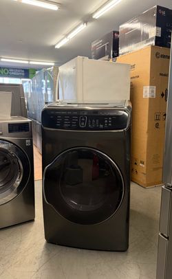 Samsung Flex DVG60M9900V 27 Inch wide Gas Dryer with 7.5 cu. ft. Capacity with FlexDry