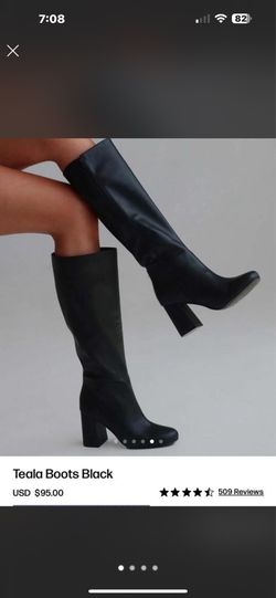 Princess Polly teala boot size 8