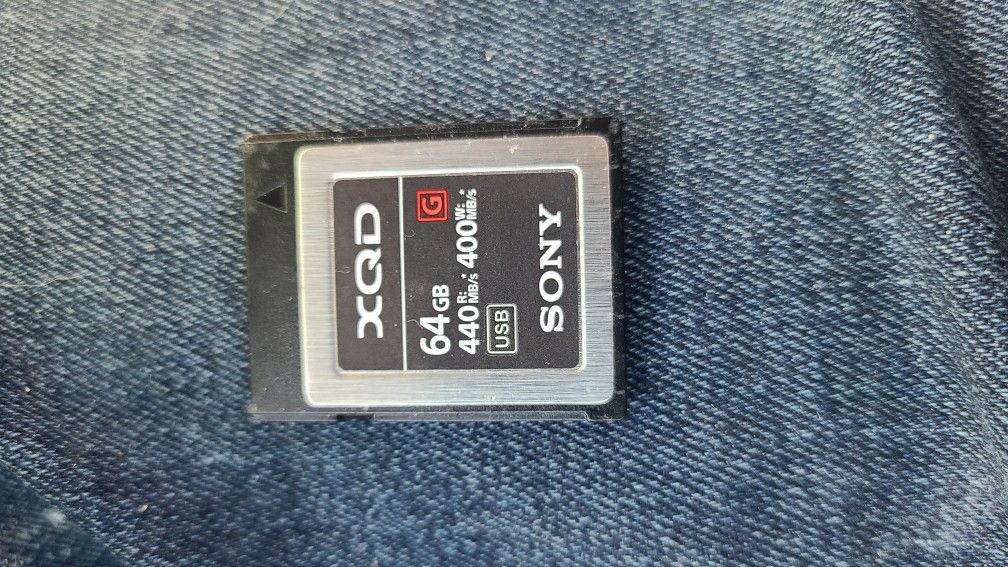 64 GB XQD Sony Memory Card