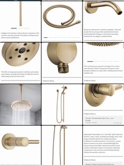 BRIZO ODIN collection master essential shower set