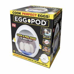 As Seen On TV, Egg Pod Microwave Egg Cooker