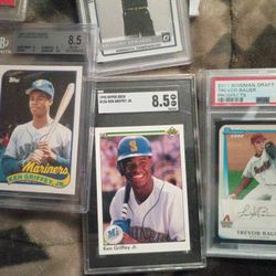 PSA ,Sgc,Beckett Slabs And Raw Card