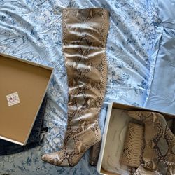Thigh high boots