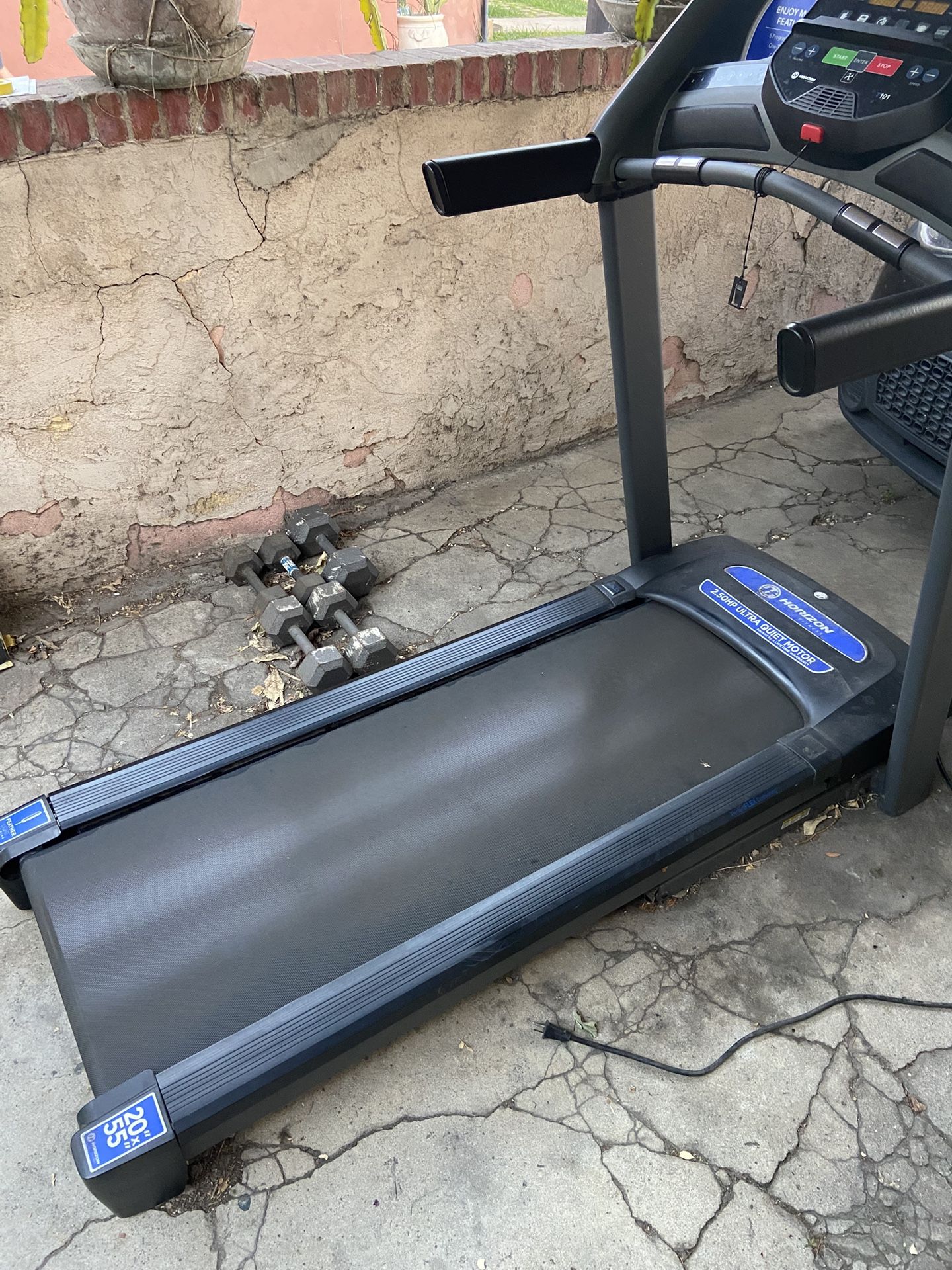 Horizon Fitness Treadmill 101