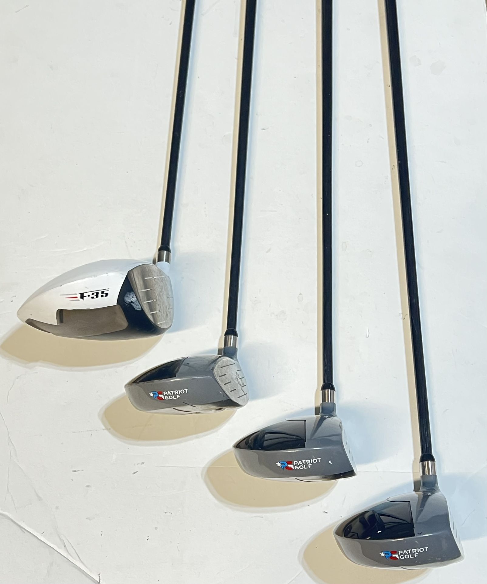 Patriot Golf B2 3,5,7 Wood Set & F35 Heater Driver (4 clubs)
