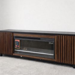 86” Electric fireplace/TV stand 