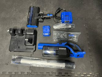 Kobalt Cordless Pet Stick Vaccum Handheld Battery & Charger included