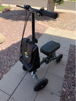 Foot scooter after injury or surgery.