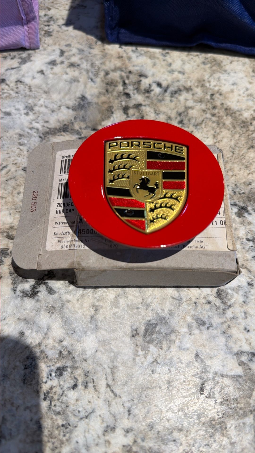 Hubcap For Porsche Carrera