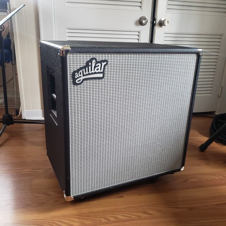 Aguilar DB 410 - 4x10" 700-watt Bass Cabinet - Classic Black 8-ohm
