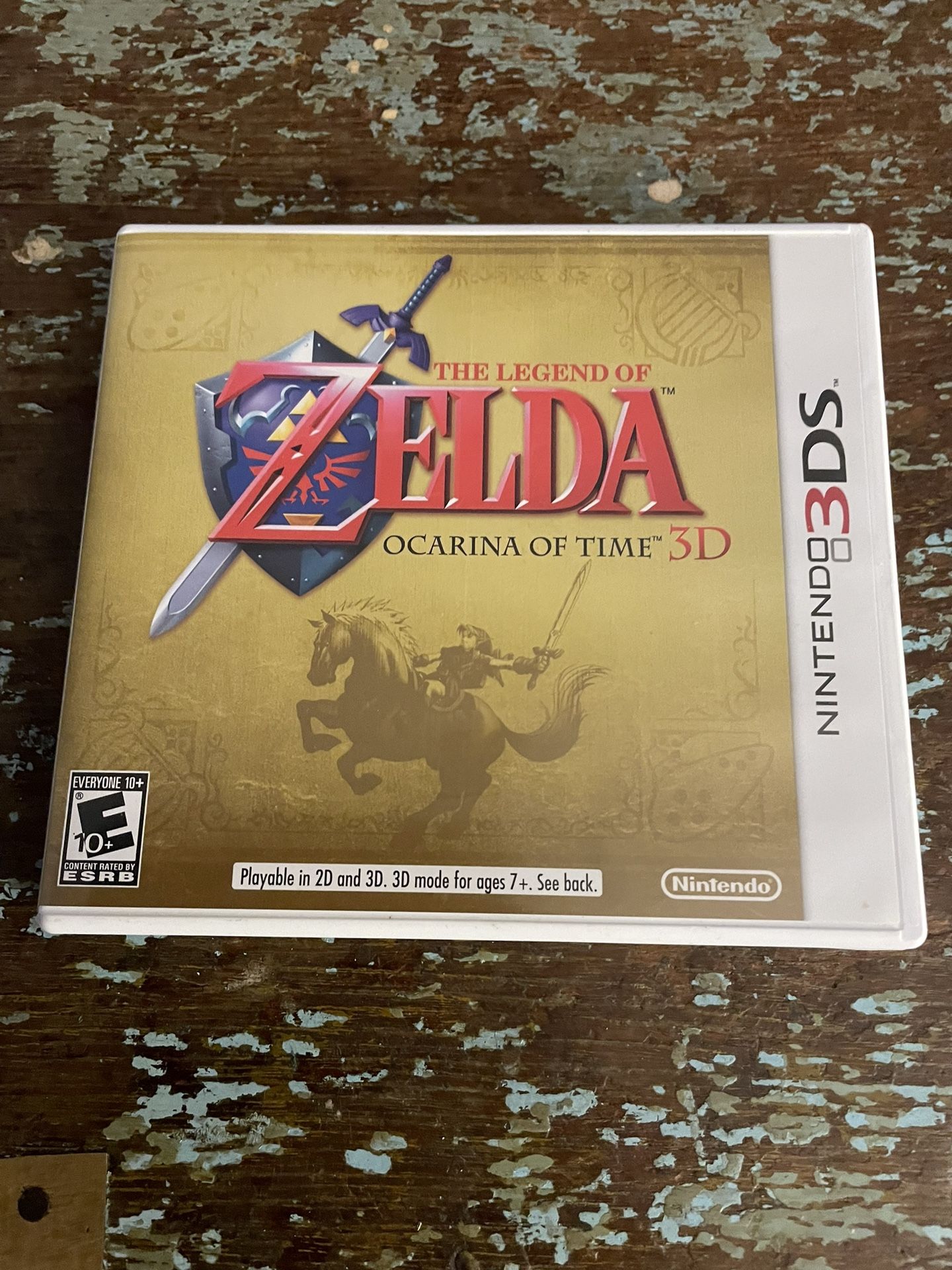 Nintendo 3DS Zelda Ocarina Of Time Video Game 