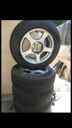 16" tires with rims