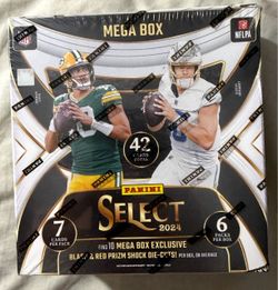 2024 Panini Select Football Mega Box Factory Sealed