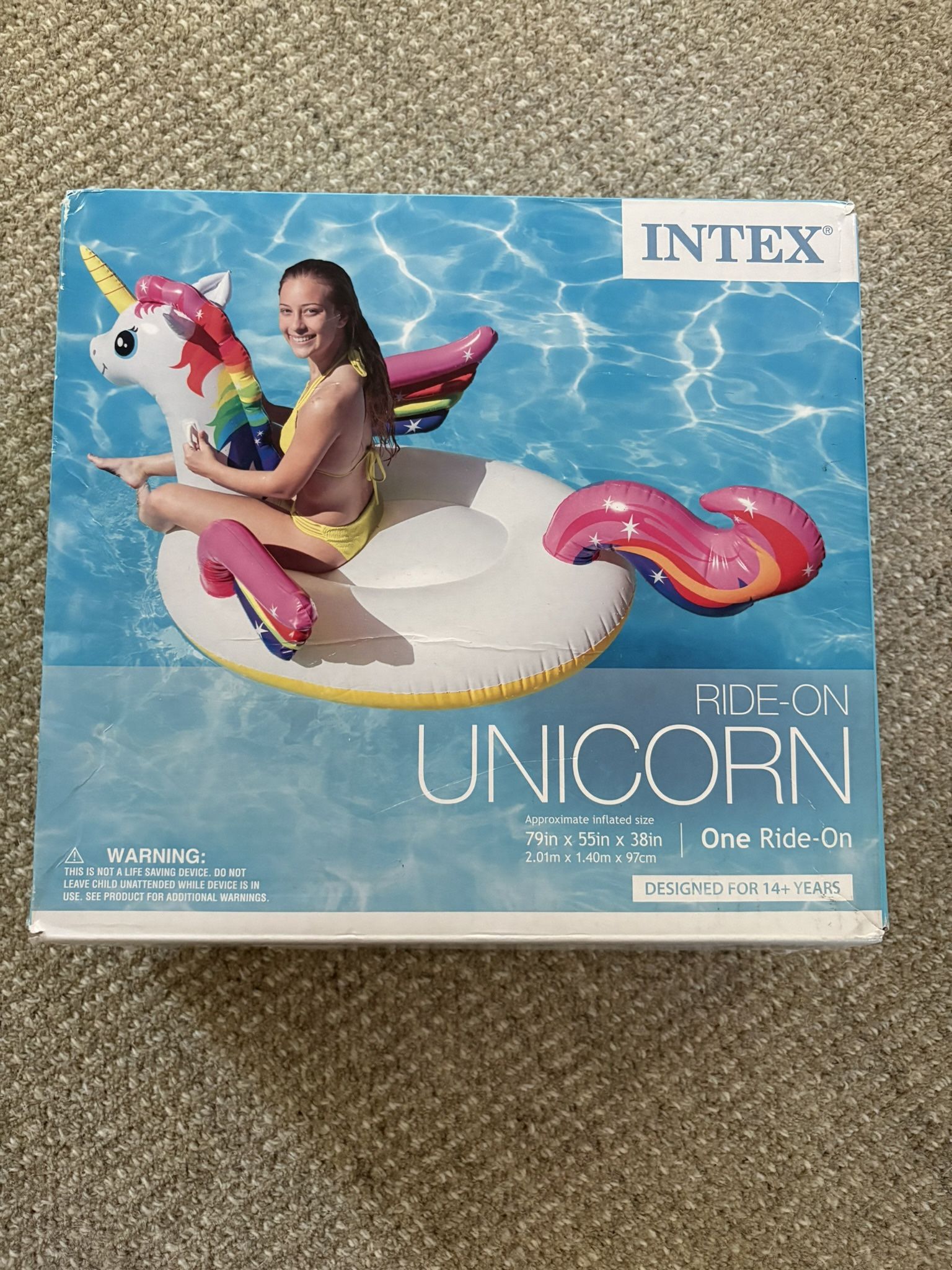 Giant Unicorn Pool Float