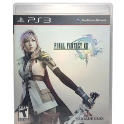 Final Fantasy 13 XIII (PS3) Complete Case Manual Insert