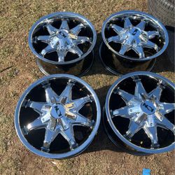 For Sale Wheels And Tires 18x9 Offset-12mm 5x114.3 And 5x127 Jeep