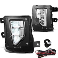 16-19 Silverado 1500 LED fog lights luces niebla neblina chevy Chevrolet