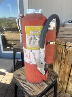 1968 Antique Fire Extinguisher 