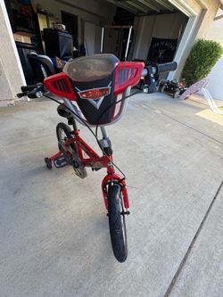 Disney Cars Kids Bike with Training Wheels