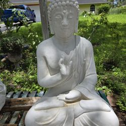 Concrete Buddha Statue