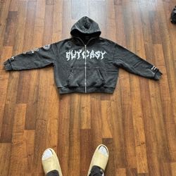 Outcast Cropped Jacket Size Large 