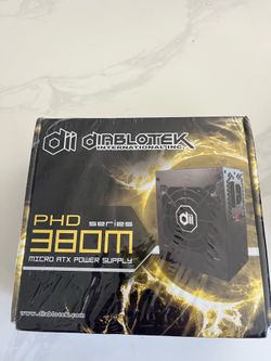 Diablotek PHD series 380m micro ATX power supply
