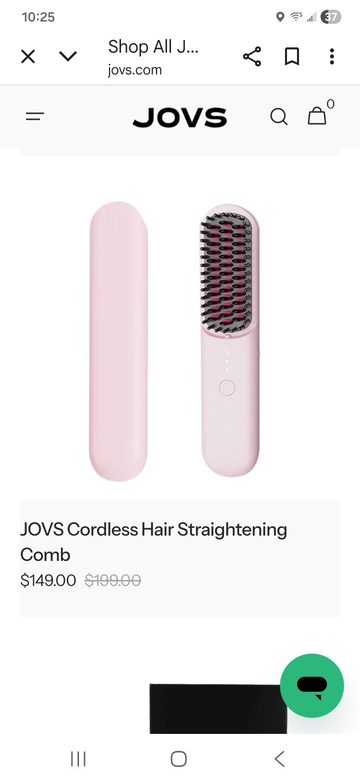 Women Cordless Hair Straightening.  NEW