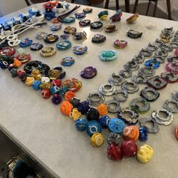 Massive collection of Beyblade’s and Stadiums 