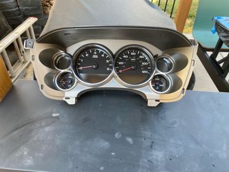 07-13 Chevy Silverado cluster