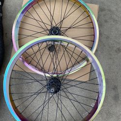 Inodized Bmx Wheels Brand New