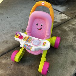 Fisher Price Stroll & Learn Walker Doll Stroller