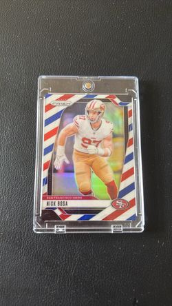Nick Bosa Panini Prizm NFL Trading Card