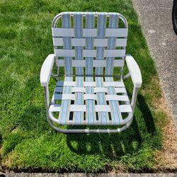 Vintage Aluminum Beach Chair