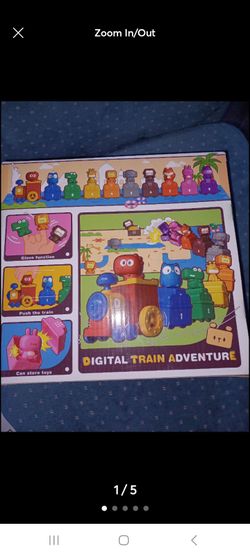 Digital Train Adventure Toy Set NEW