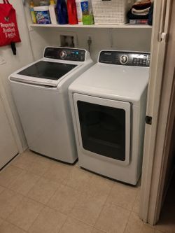 Samsung Washer and Dryer