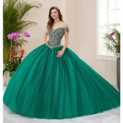 Quinceanera Dress/Evening Gown Emerald Green
